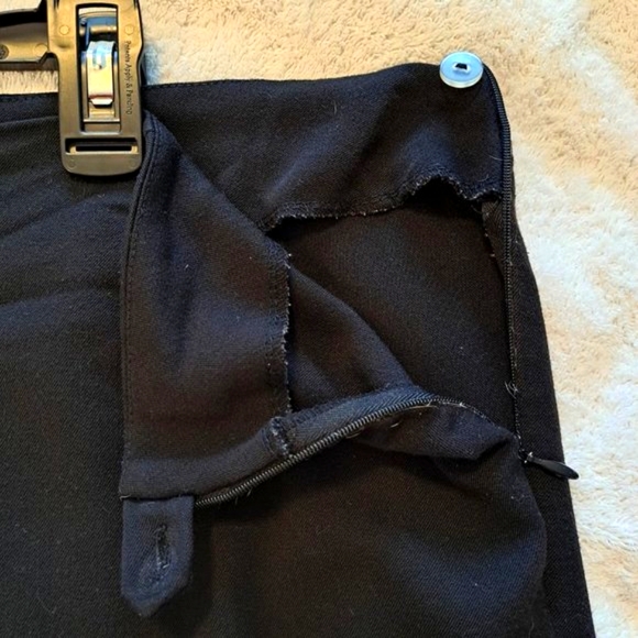 Little Black Pant Dress Pants Trousers Slacks Size 14 - Picture 5 of 6